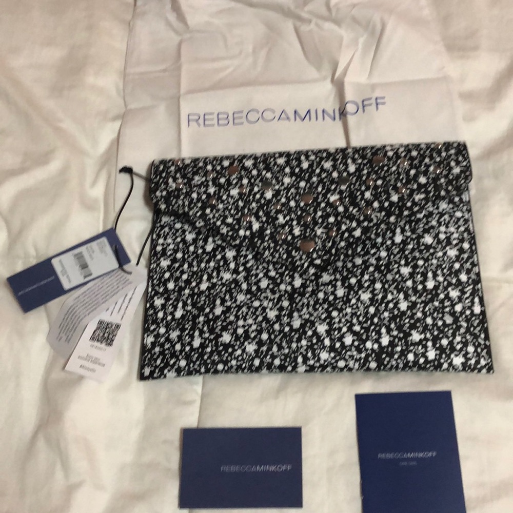 NWT REBECCA MINKOFF  LEO CLUTCH